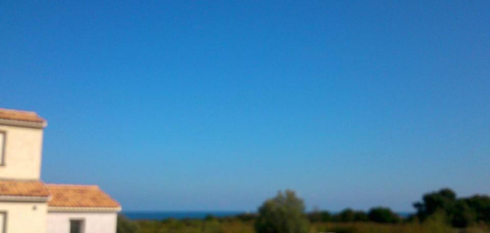 Villa T3 Bord De Mer - Vue Mer A 500 M De La Plage- Piscine Chauffee A Casetta Di A Spiaggia セルヴィオーヌ エクステリア 写真