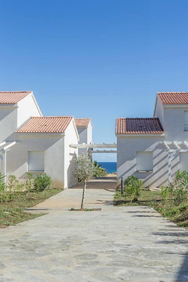 Villa T3 Bord De Mer - Vue Mer A 500 M De La Plage- Piscine Chauffee A Casetta Di A Spiaggia セルヴィオーヌ エクステリア 写真
